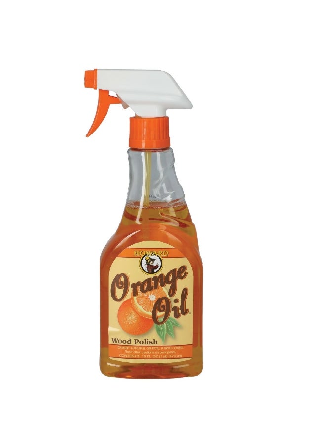 Howard Shines and Protect Wood Polish Orange 473 ml ORS016 - Image 1